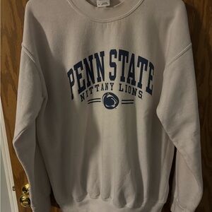 Gildan Cream Vintage Penn State Crewneck Sweater